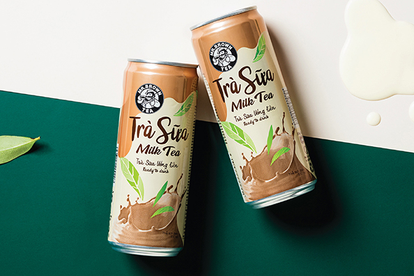 MR.BROWN TEA 茶系列 包裝設計