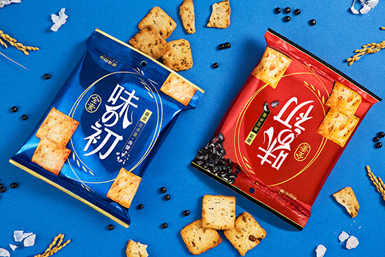 有田製菓 _味の初豆米菓系列包裝