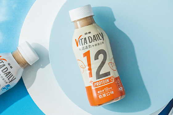 VITA DAILY每日活力牛奶蛋白飲包裝設計